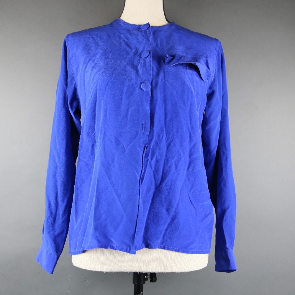 S.L.B Blue Button Down Size S